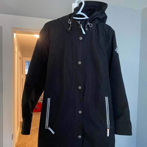 XXL Etage Black Rain Jacket - Picture 5 of 6